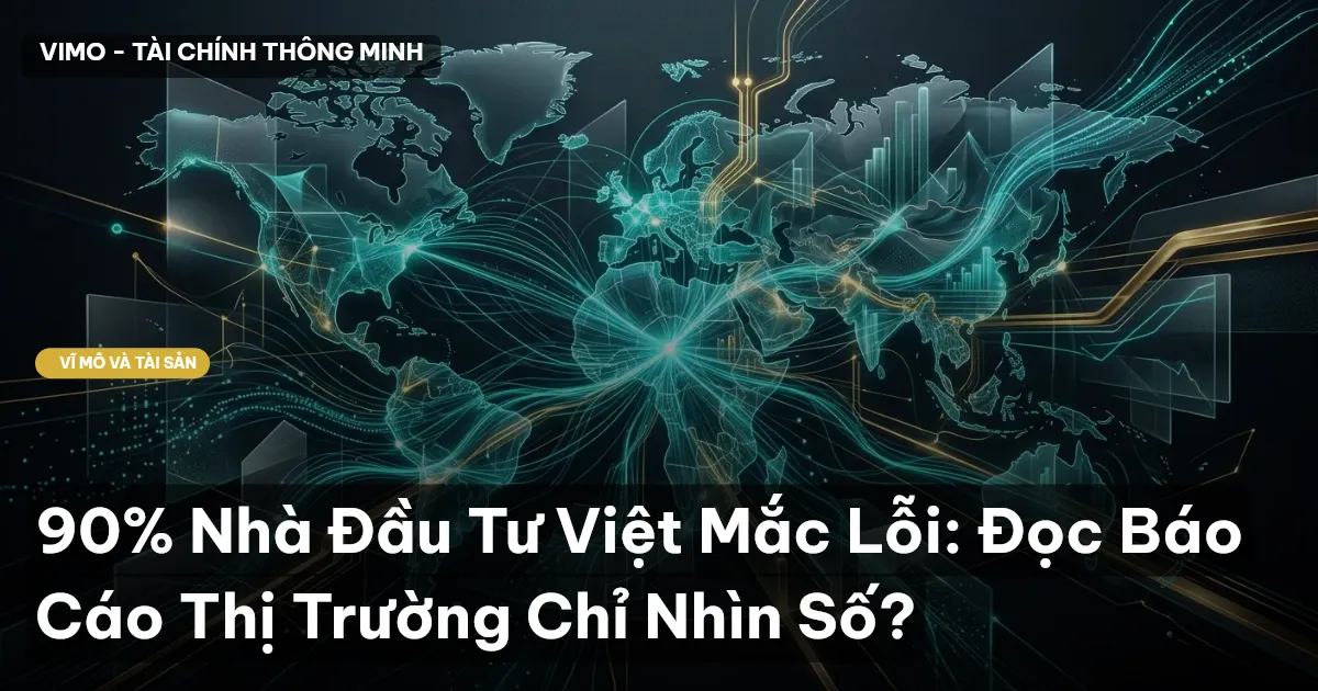 90% Nhà Đầu Tư Việt Mắc Lỗi: Đọc Báo Cáo Thị Trường Chỉ Nhìn Số?