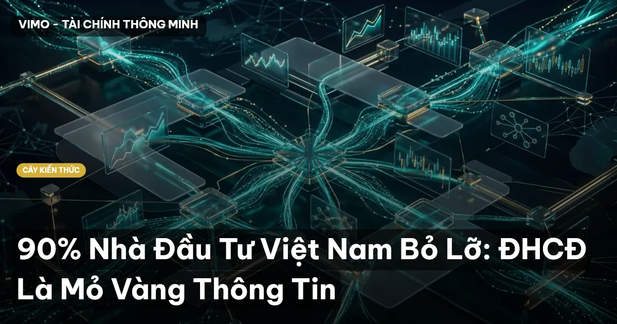 90% Nhà Đầu Tư Việt Nam Bỏ Lỡ: ĐHCĐ Là Mỏ Vàng Thông Tin