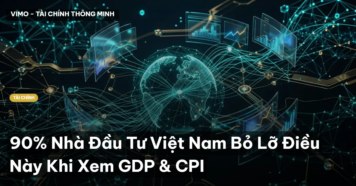 90% Nhà Đầu Tư Việt Nam Bỏ Lỡ Điều Này Khi Xem GDP & CPI