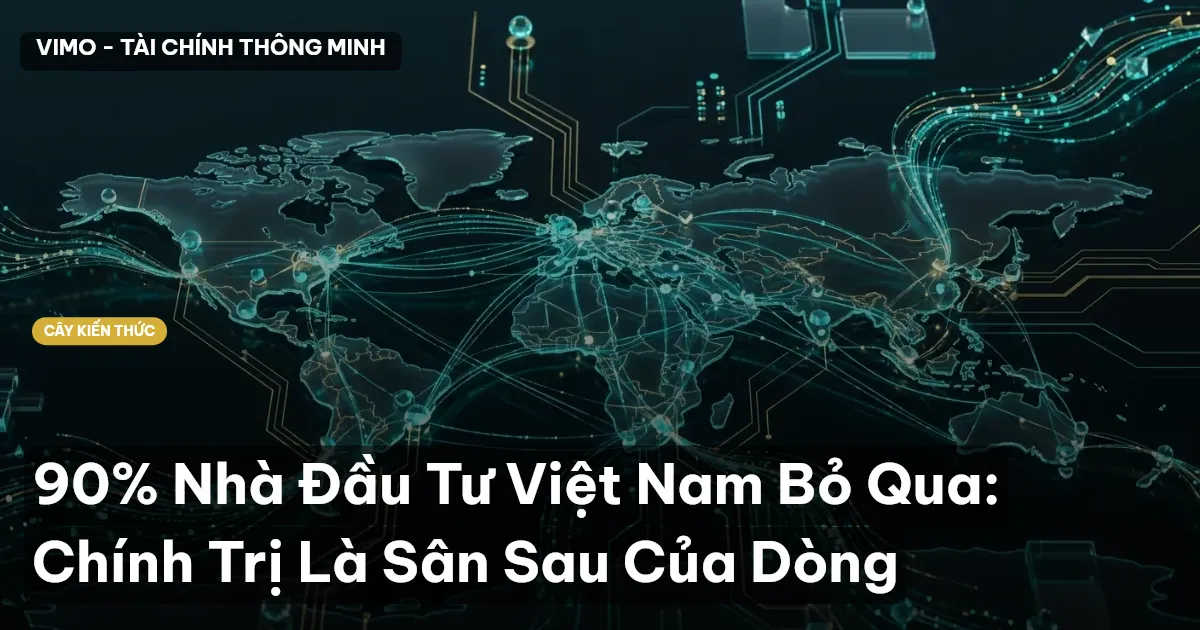 90% Nhà Đầu Tư Việt Nam Bỏ Qua: Chính Trị Là Sân Sau Của Dòng