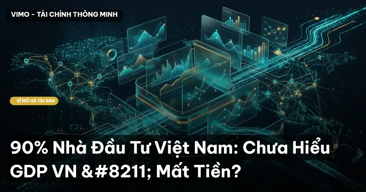 90% Nhà Đầu Tư Việt Nam: Chưa Hiểu GDP VN – Mất Tiền?