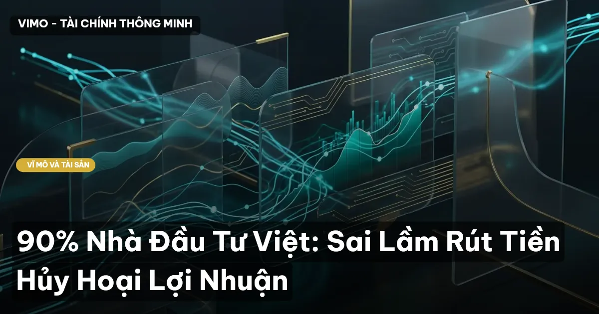 90% Nhà Đầu Tư Việt: Sai Lầm Rút Tiền Hủy Hoại Lợi Nhuận