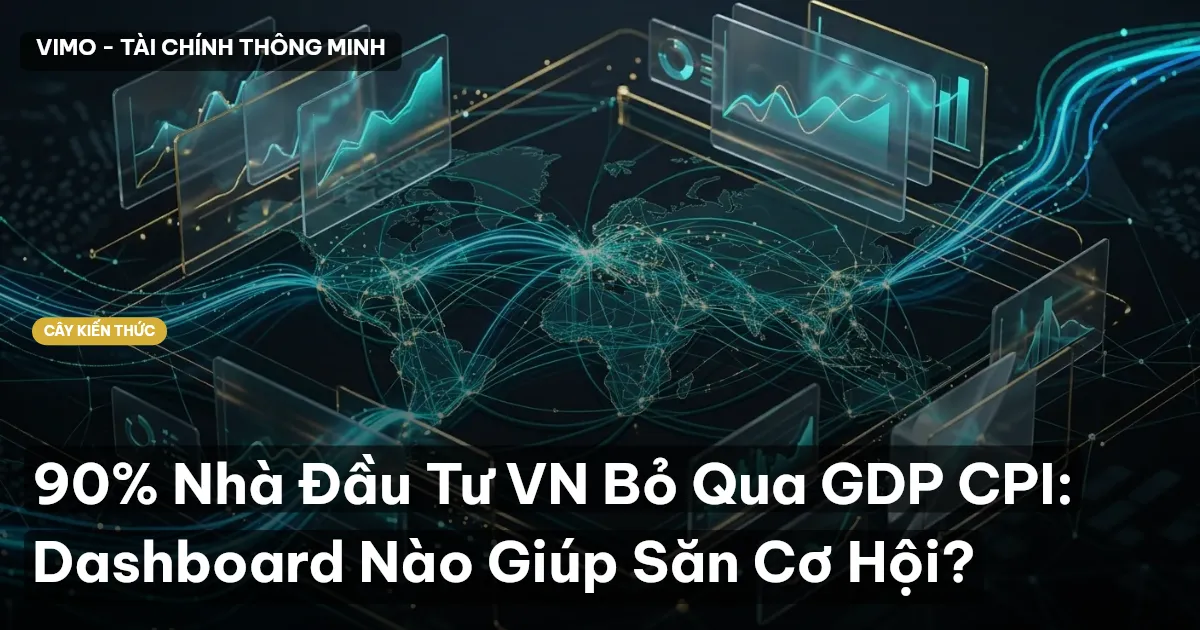 90% Nhà Đầu Tư VN Bỏ Qua GDP CPI: Dashboard Nào Giúp Săn Cơ Hội?