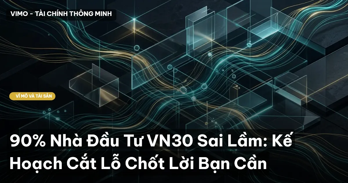 90% Nhà Đầu Tư VN30 Sai Lầm: Kế Hoạch Cắt Lỗ Chốt Lời Bạn Cần