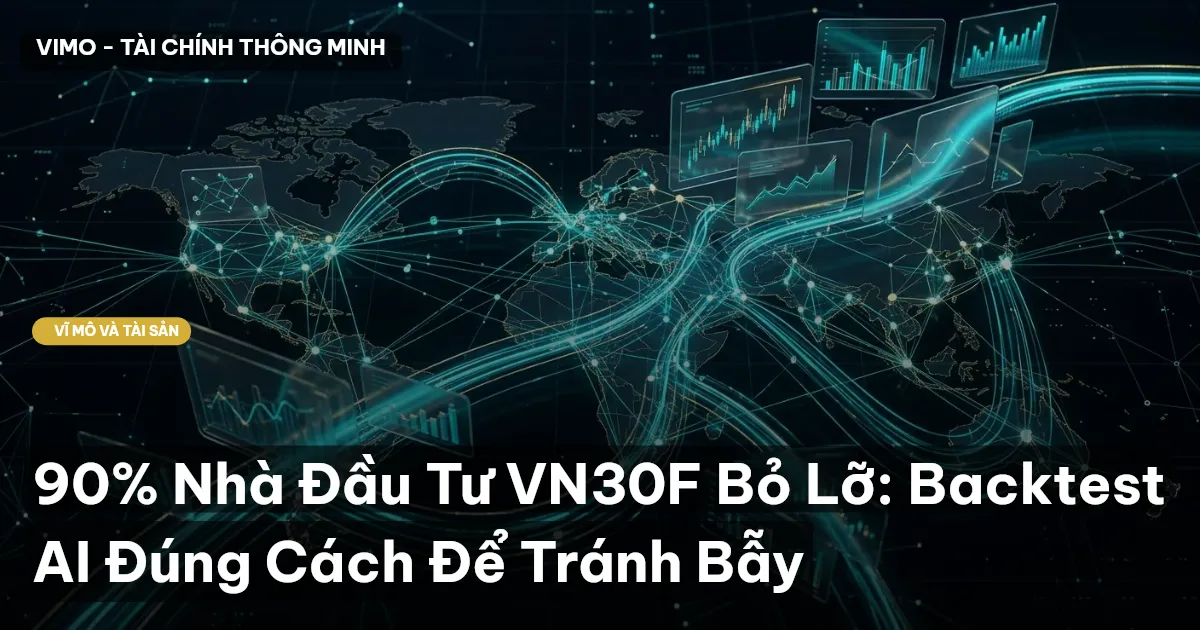 90% Nhà Đầu Tư VN30F Bỏ Lỡ: Backtest AI Đúng Cách Để Tránh Bẫy