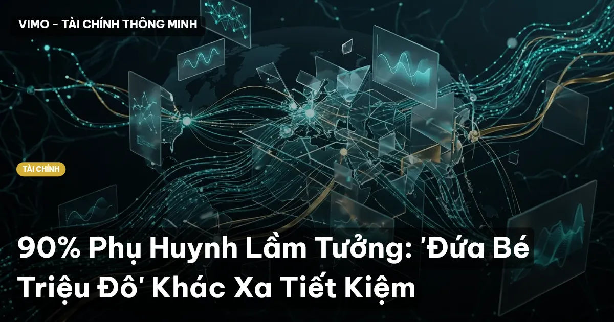 90% Phụ Huynh Lầm Tưởng: 'Đứa Bé Triệu Đô' Khác Xa Tiết Kiệm