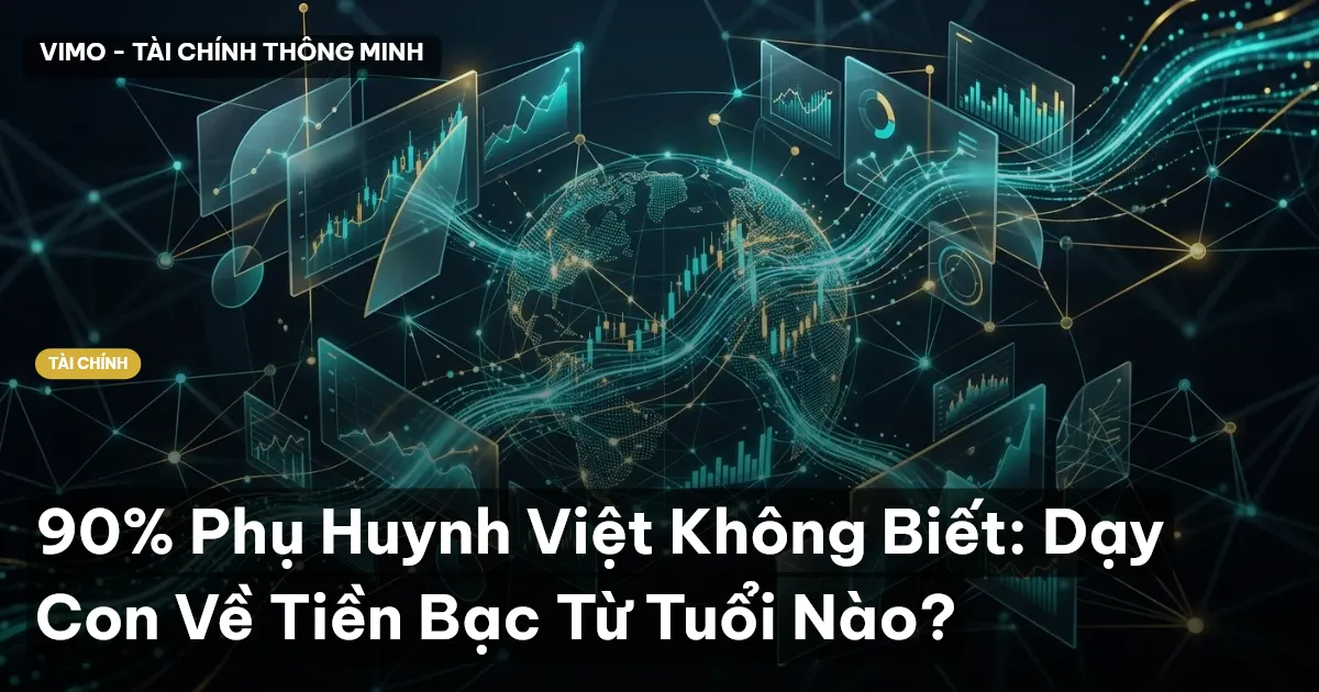 90% Phụ Huynh Việt Không Biết: Dạy Con Về Tiền Bạc Từ Tuổi Nào?