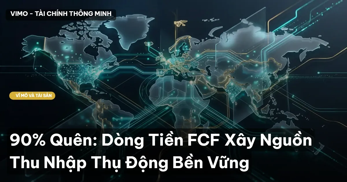 90% Quên: Dòng Tiền FCF Xây Nguồn Thu Nhập Thụ Động Bền Vững