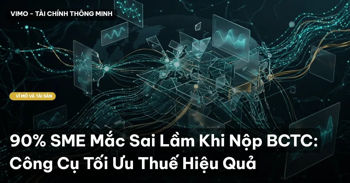 90% SME Mắc Sai Lầm Khi Nộp BCTC: Công Cụ Tối Ưu Thuế Hiệu Quả