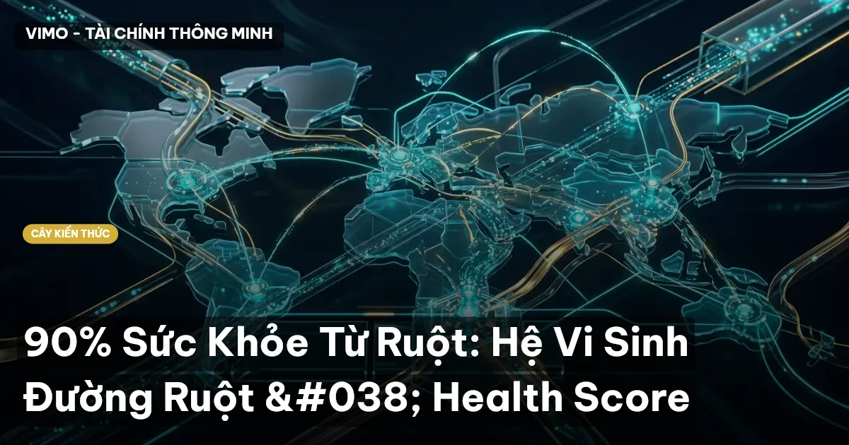90% Sức Khỏe Từ Ruột: Hệ Vi Sinh Đường Ruột & Health Score