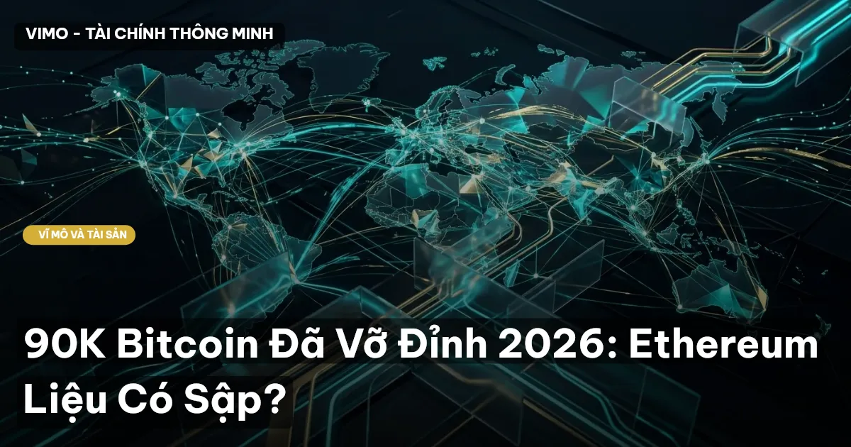 90K Bitcoin Đã Vỡ Đỉnh 2026: Ethereum Liệu Có Sập?