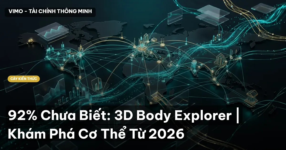 92% Chưa Biết: 3D Body Explorer | Khám Phá Cơ Thể Từ 2026