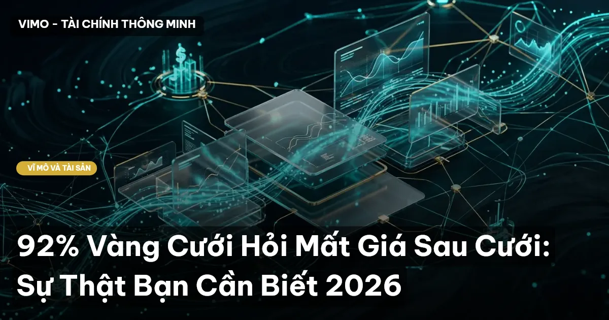 92% Vàng Cưới Hỏi Mất Giá Sau Cưới: Sự Thật Bạn Cần Biết 2026