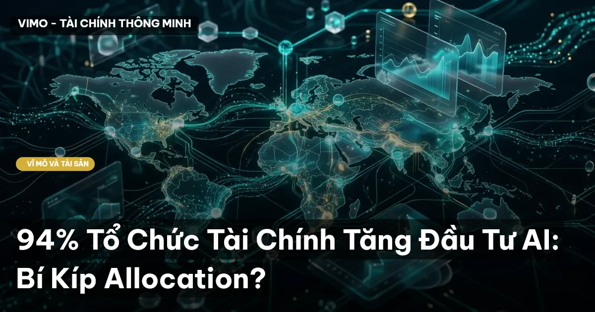 94% Tổ Chức Tài Chính Tăng Đầu Tư AI: Bí Kíp Allocation?