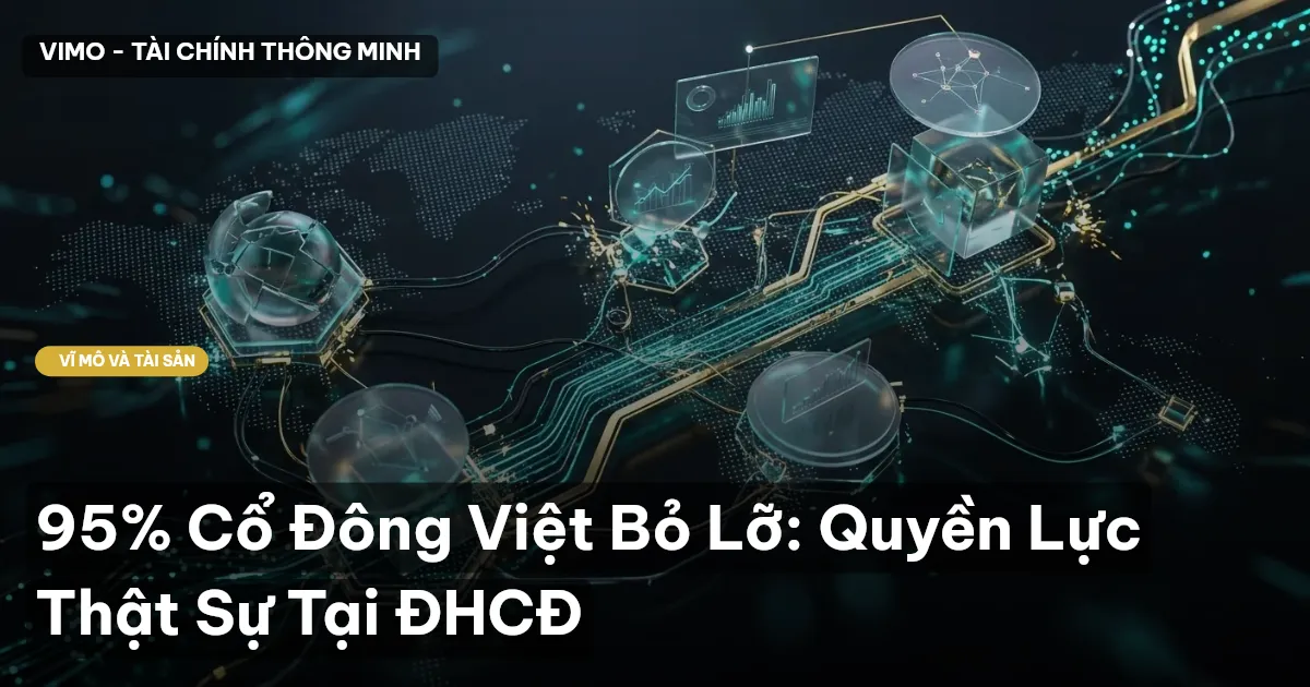 95% Cổ Đông Việt Bỏ Lỡ: Quyền Lực Thật Sự Tại ĐHCĐ