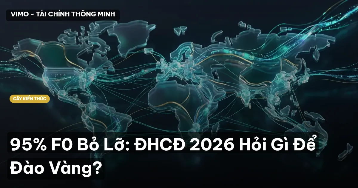 95% F0 Bỏ Lỡ: ĐHCĐ 2026 Hỏi Gì Để Đào Vàng?