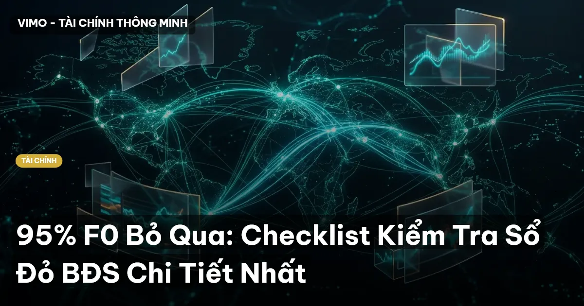 95% F0 Bỏ Qua: Checklist Kiểm Tra Sổ Đỏ BĐS Chi Tiết Nhất
