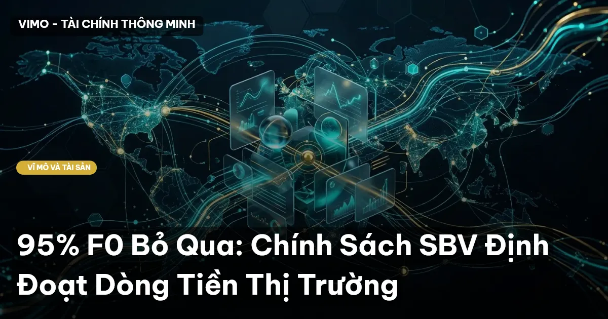 95% F0 Bỏ Qua: Chính Sách SBV Định Đoạt Dòng Tiền Thị Trường