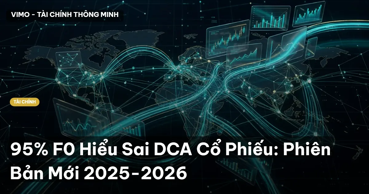 95% F0 Hiểu Sai DCA Cổ Phiếu: Phiên Bản Mới 2025-2026