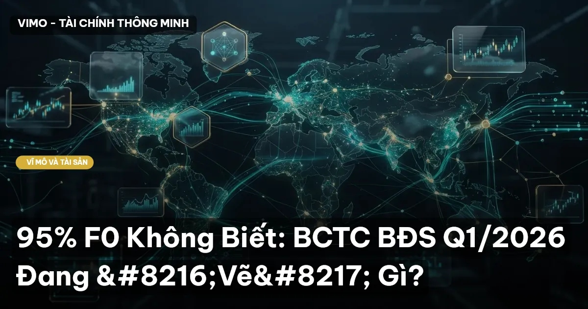 95% F0 Không Biết: BCTC BĐS Q1/2026 Đang ‘Vẽ’ Gì?