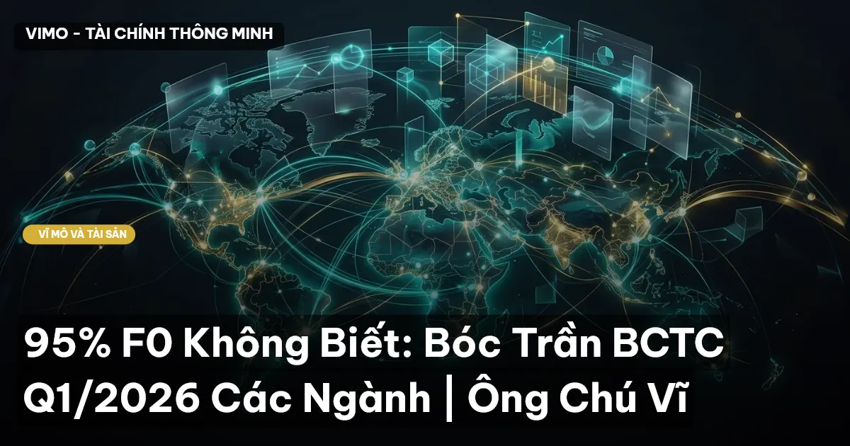 95% F0 Không Biết: Bóc Trần BCTC Q1/2026 Các Ngành | Ông Chú Vĩ