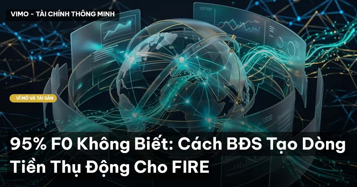 95% F0 Không Biết: Cách BĐS Tạo Dòng Tiền Thụ Động Cho FIRE