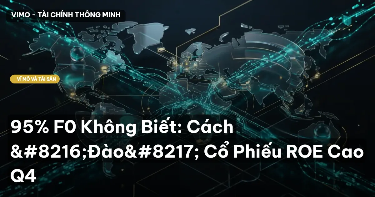 95% F0 Không Biết: Cách 'Đào' Cổ Phiếu ROE Cao Q4