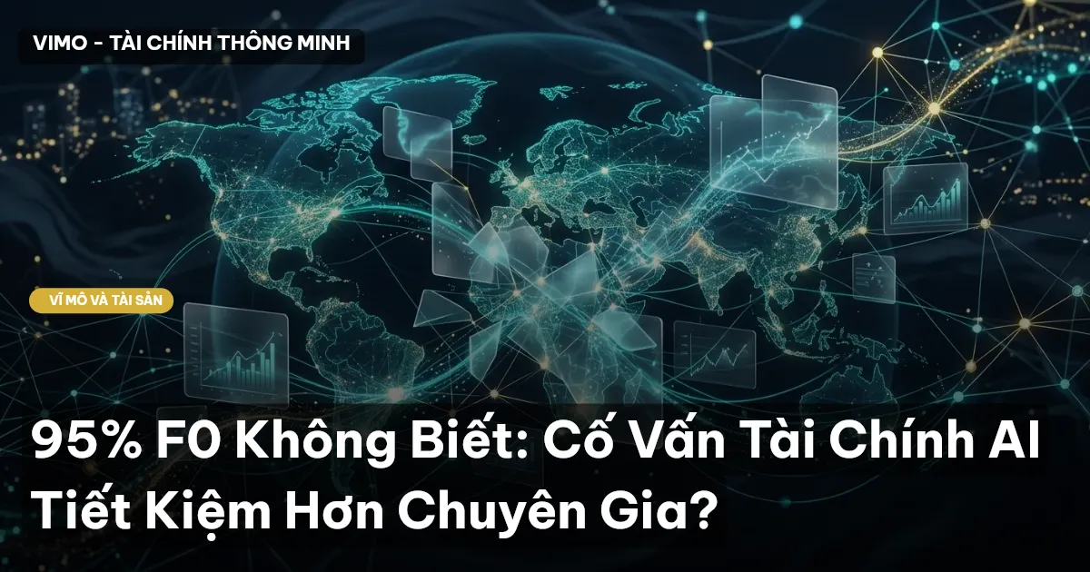 95% F0 Không Biết: Cố Vấn Tài Chính AI Tiết Kiệm Hơn Chuyên Gia?