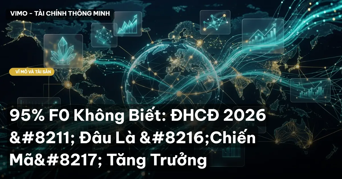 95% F0 Không Biết: ĐHCĐ 2026 – Đâu Là 'Chiến Mã' Tăng Trưởng