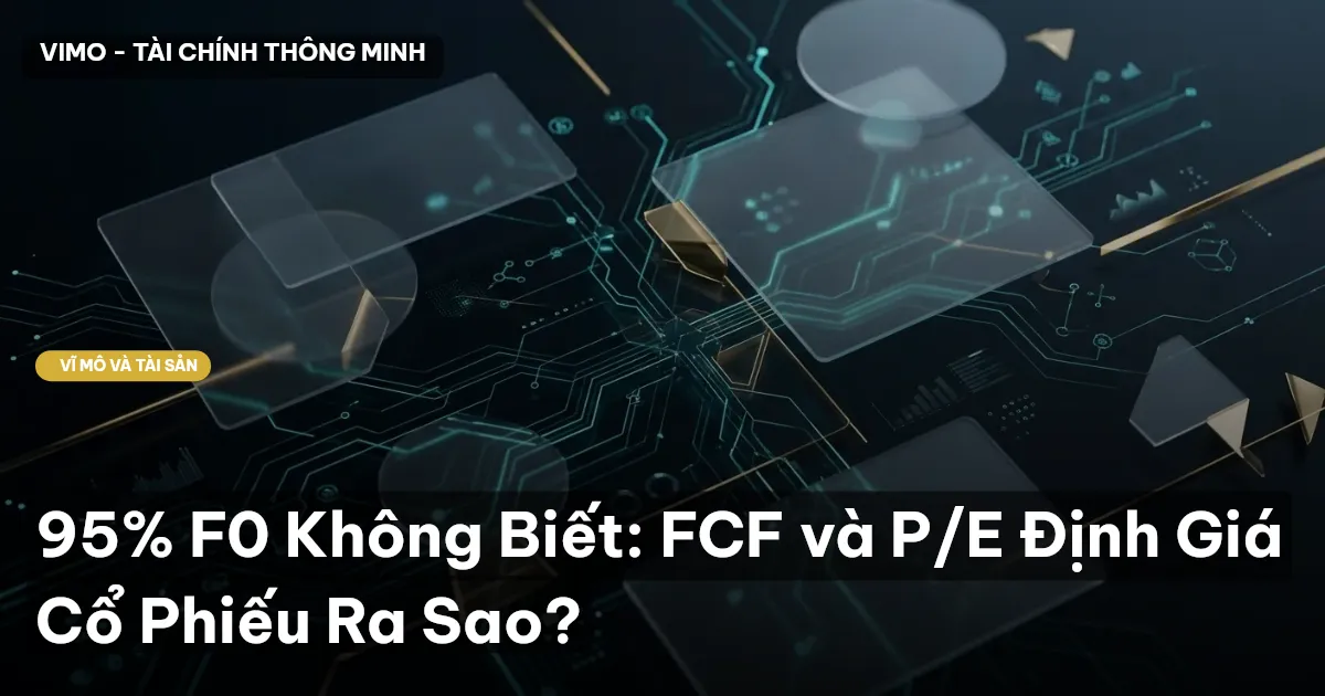 95% F0 Không Biết: FCF và P/E Định Giá Cổ Phiếu Ra Sao?