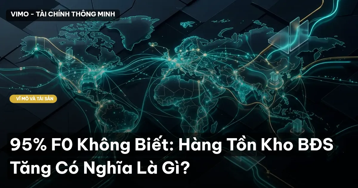 95% F0 Không Biết: Hàng Tồn Kho BĐS Tăng Có Nghĩa Là Gì?