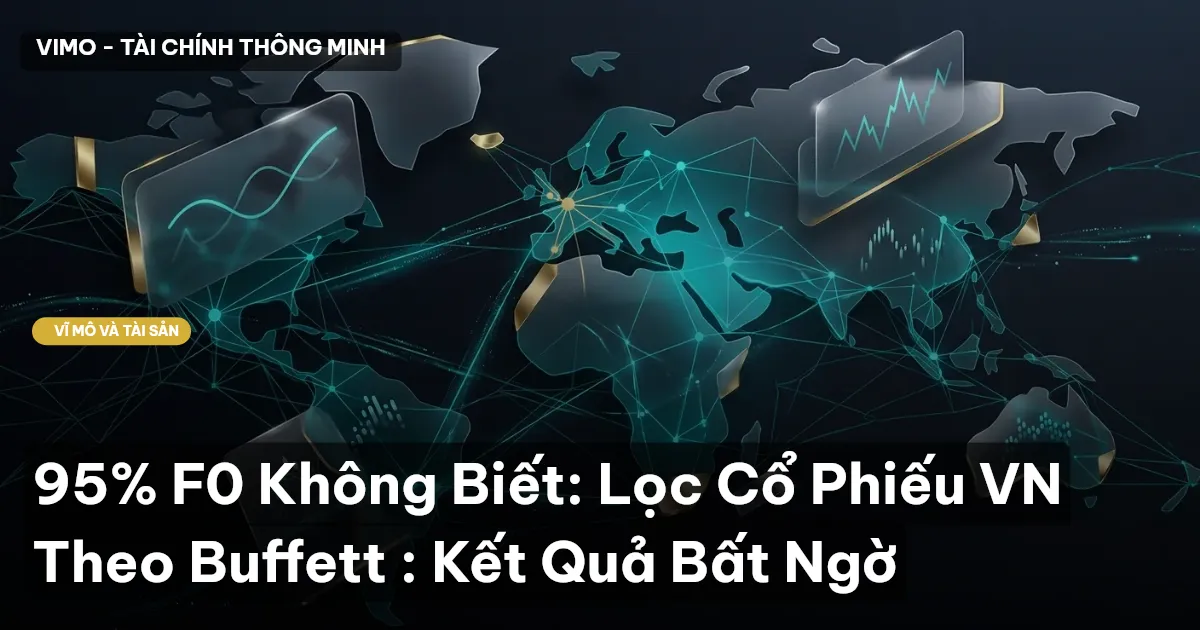 95% F0 Không Biết: Lọc Cổ Phiếu VN Theo Buffett : Kết Quả Bất Ngờ