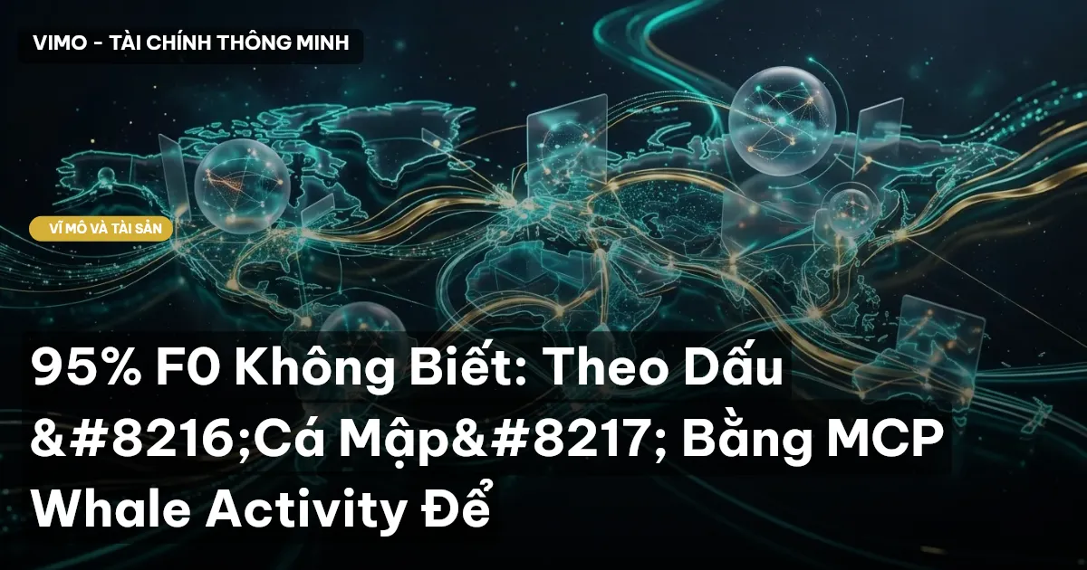 95% F0 Không Biết: Theo Dấu 'Cá Mập' Bằng MCP Whale Activity Để