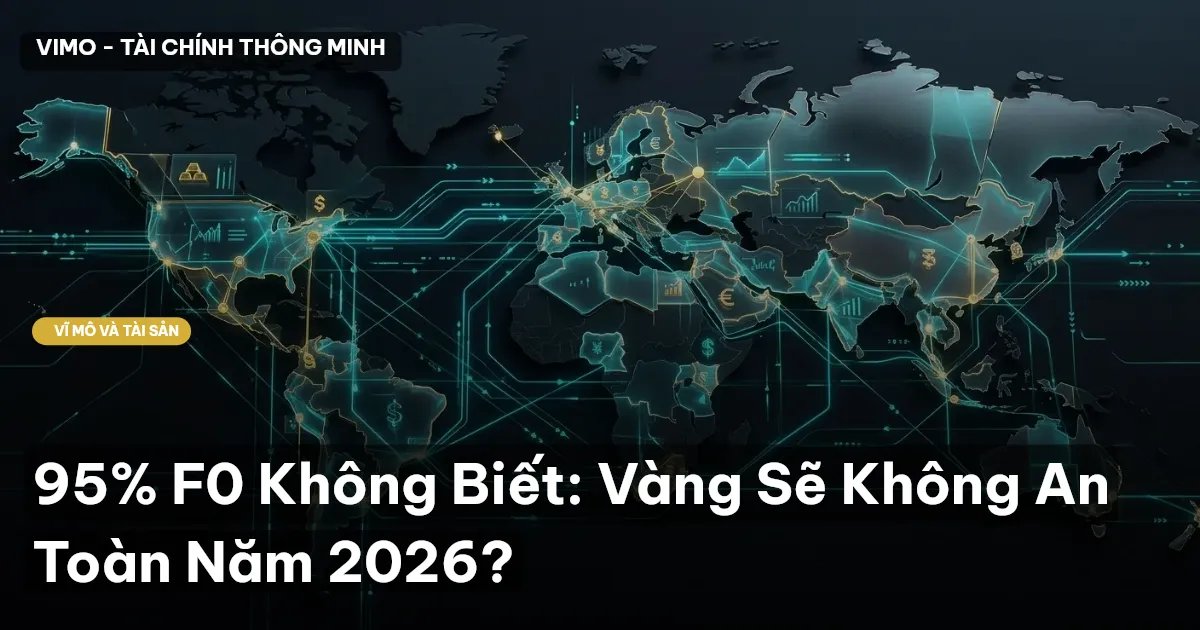 95% F0 Không Biết: Vàng Sẽ Không An Toàn Năm 2026?