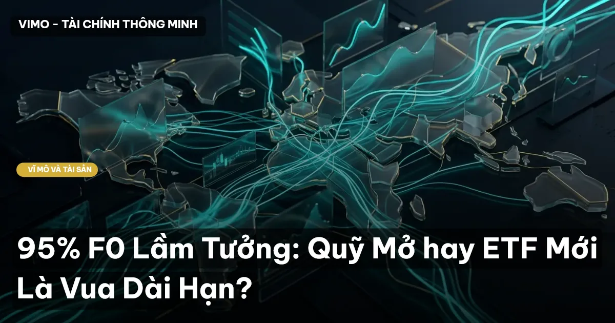 95% F0 Lầm Tưởng: Quỹ Mở hay ETF Mới Là Vua Dài Hạn?