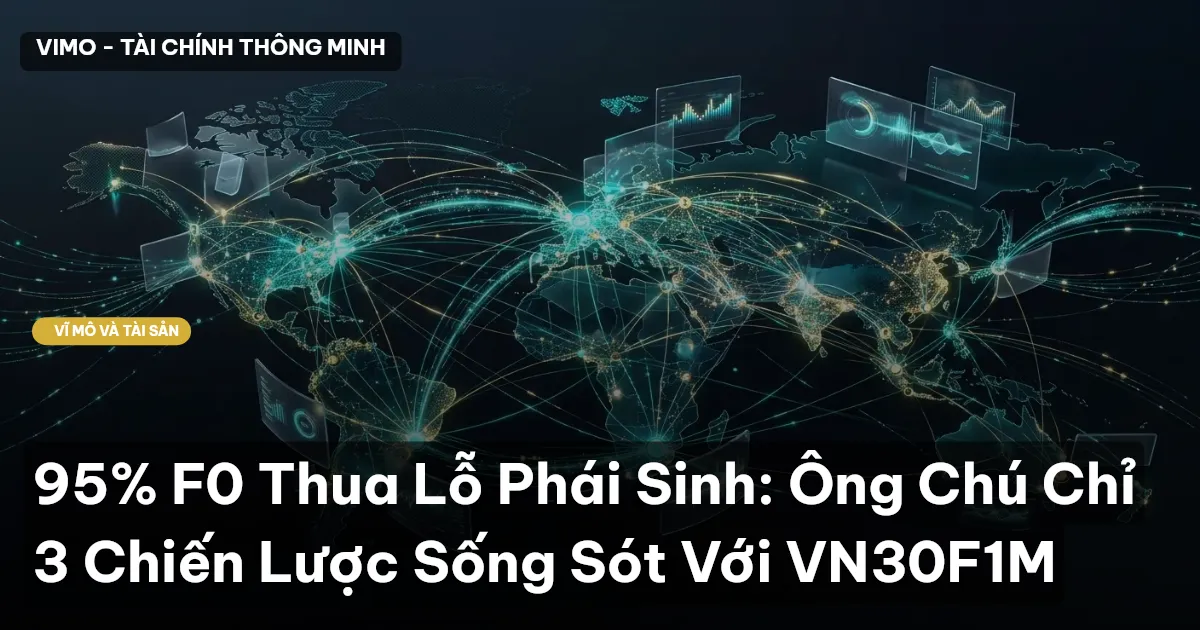 95% F0 Thua Lỗ Phái Sinh: Ông Chú Chỉ 3 Chiến Lược Sống Sót Với VN30F1M