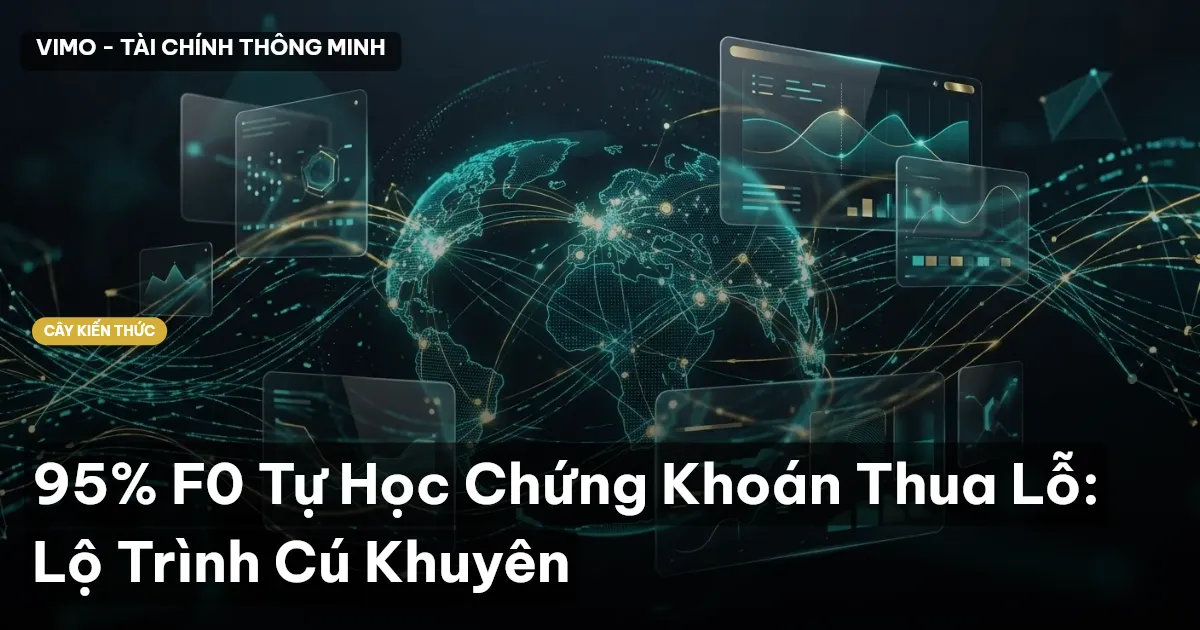 95% F0 Tự Học Chứng Khoán Thua Lỗ: Lộ Trình Cú Khuyên