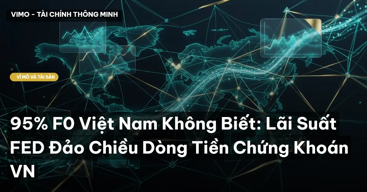 95% F0 Việt Nam Không Biết: Lãi Suất FED Đảo Chiều Dòng Tiền Chứng Khoán VN
