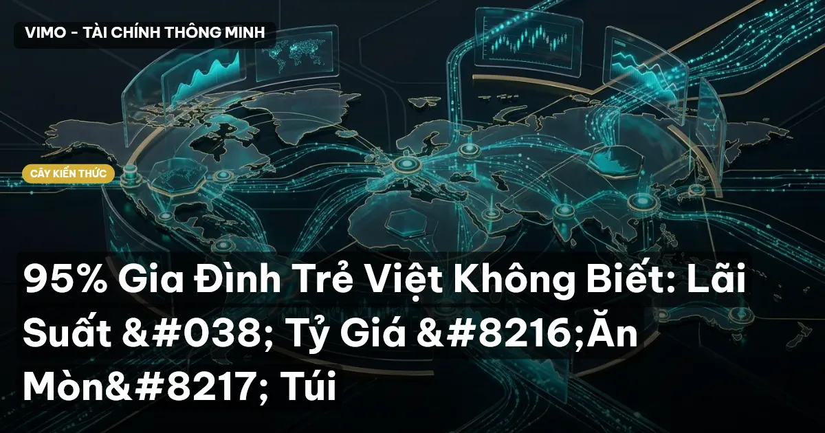 95% Gia Đình Trẻ Việt Không Biết: Lãi Suất & Tỷ Giá ‘Ăn Mòn’ Túi