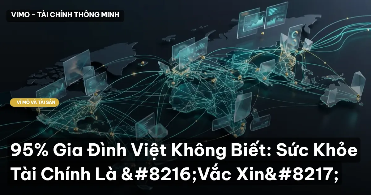 95% Gia Đình Việt Không Biết: Sức Khỏe Tài Chính Là ‘Vắc Xin’