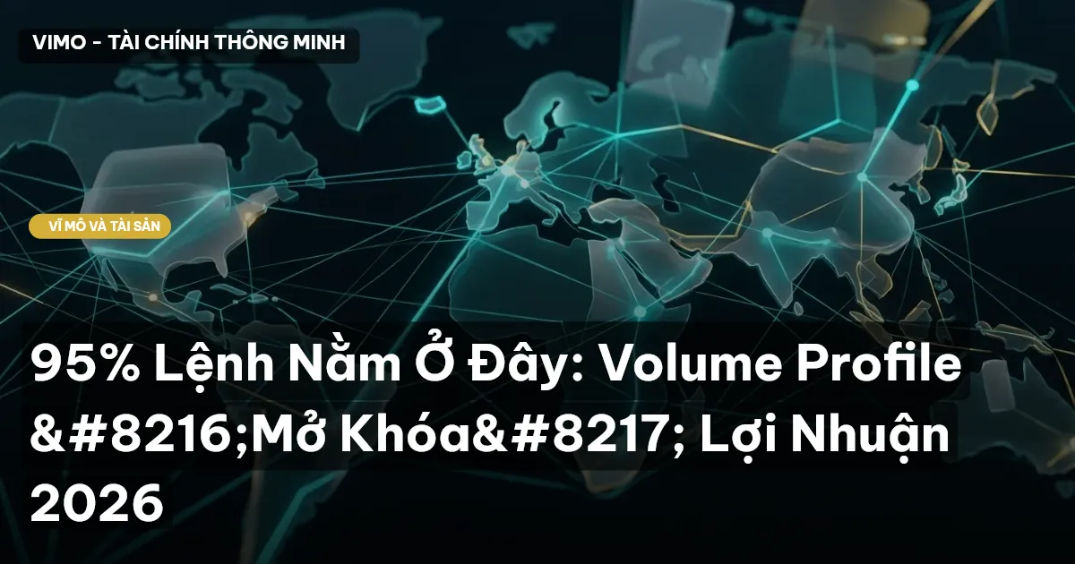 95% Lệnh Nằm Ở Đây: Volume Profile ‘Mở Khóa’ Lợi Nhuận 2026