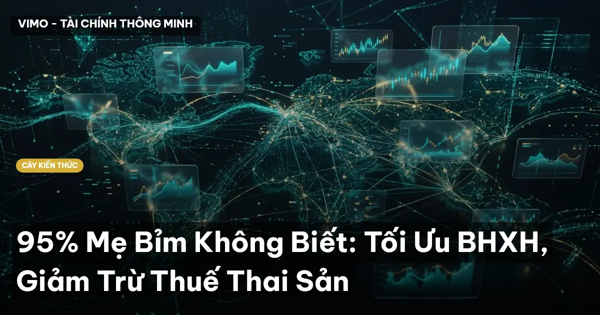 95% Mẹ Bỉm Không Biết: Tối Ưu BHXH, Giảm Trừ Thuế Thai Sản