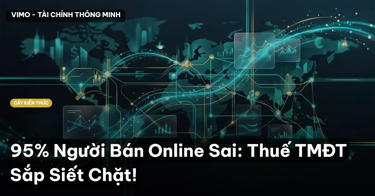 95% Người Bán Online Sai: Thuế TMĐT Sắp Siết Chặt!
