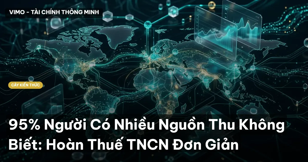 95% Người Có Nhiều Nguồn Thu Không Biết: Hoàn Thuế TNCN Đơn Giản