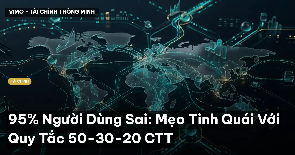 quy tắc 50-30-20 CTT