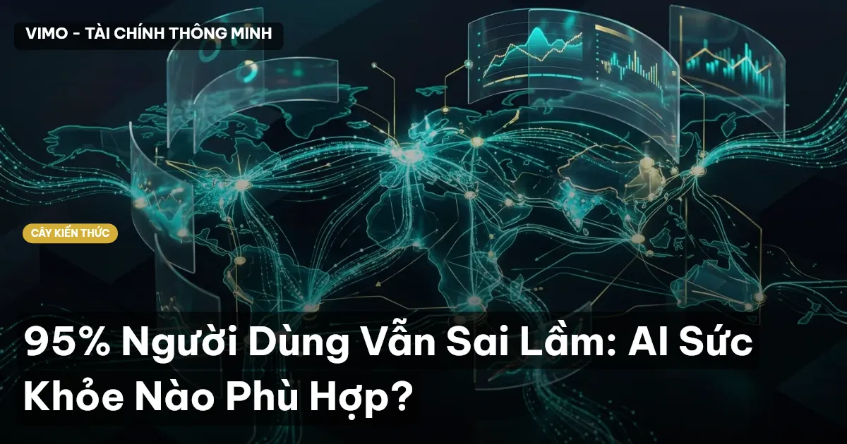 95% Người Dùng Vẫn Sai Lầm: AI Sức Khỏe Nào Phù Hợp?