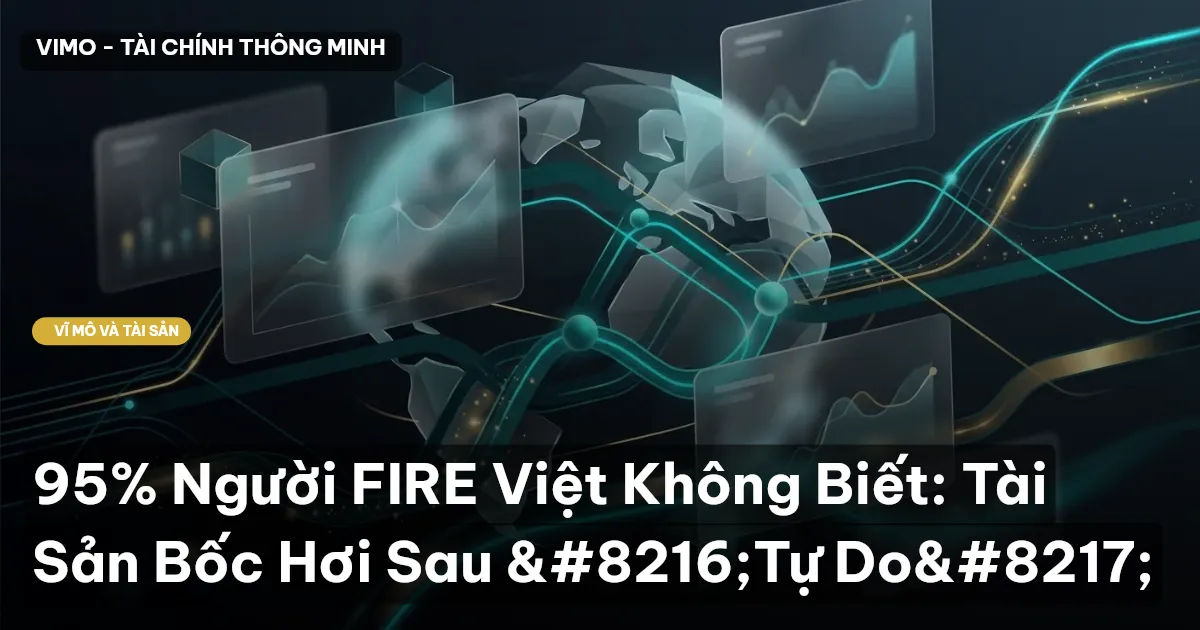 95% Người FIRE Việt Không Biết: Tài Sản Bốc Hơi Sau 'Tự Do'