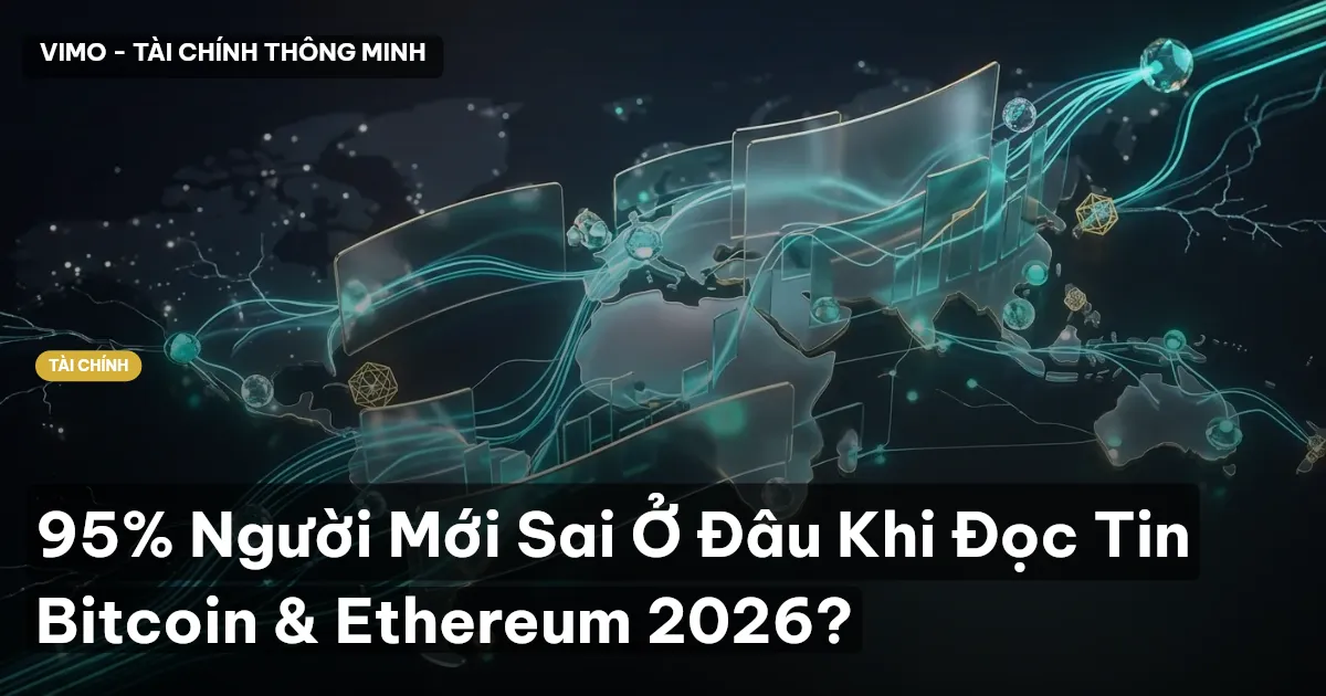95% Người Mới Sai Ở Đâu Khi Đọc Tin Bitcoin & Ethereum 2026?