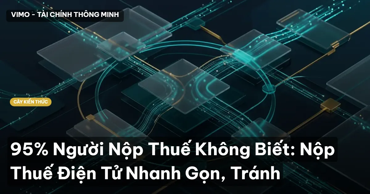 95% Người Nộp Thuế Không Biết: Nộp Thuế Điện Tử Nhanh Gọn, Tránh
