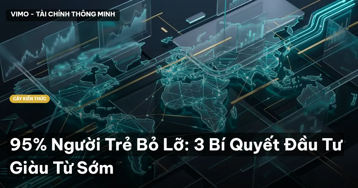 95% Người Trẻ Bỏ Lỡ: 3 Bí Quyết Đầu Tư Giàu Từ Sớm